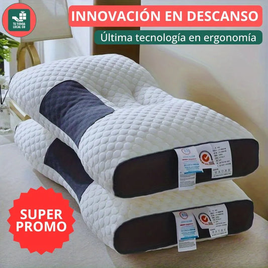 Almohada Ortopédica 3d Con Alineación Cervical Perfecta