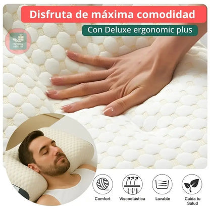 Almohada Ortopédica 3d Con Alineación Cervical Perfecta