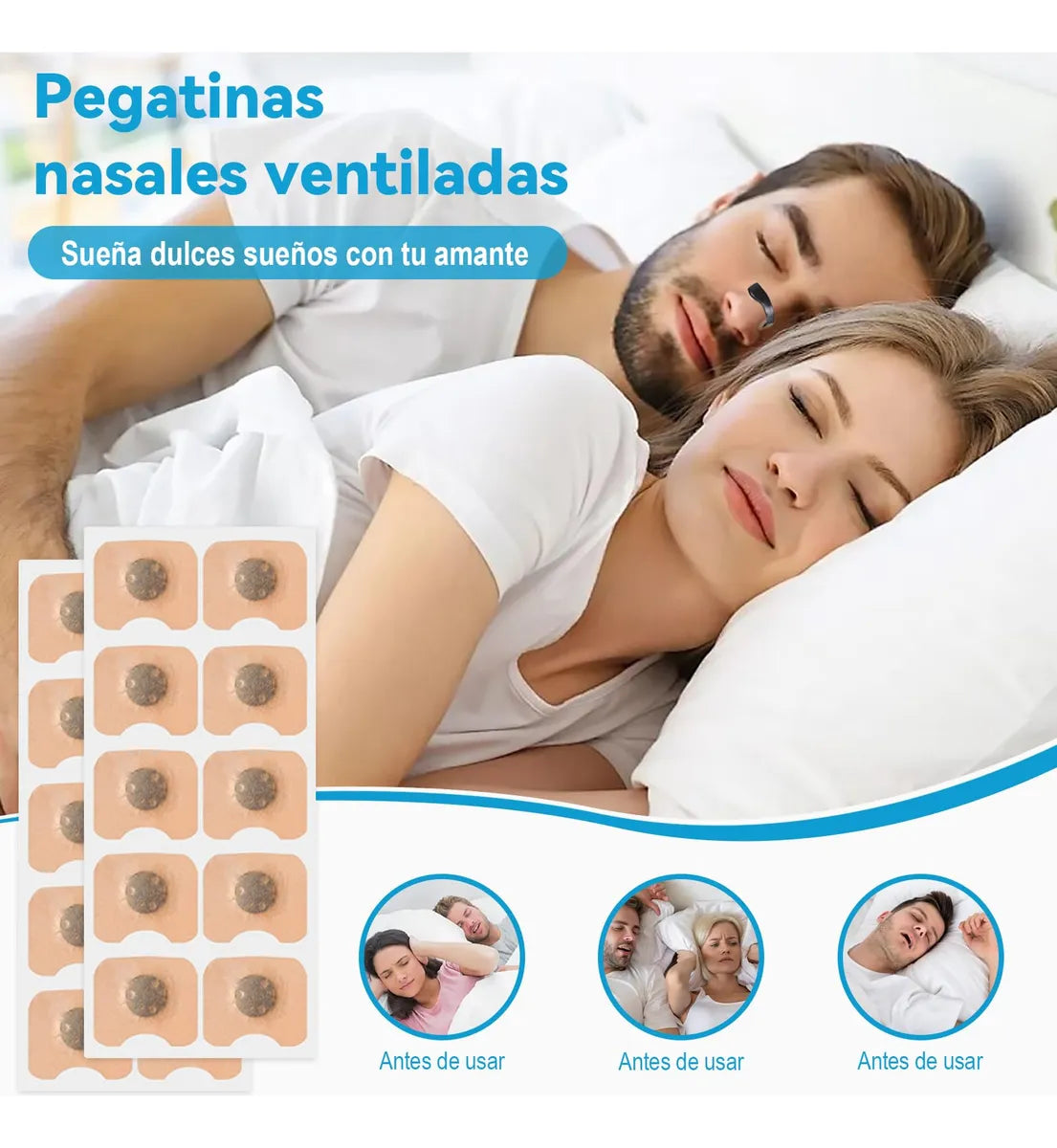 NasalFix, Dilatador Nasal Magnético – Respira Mejor al Instante